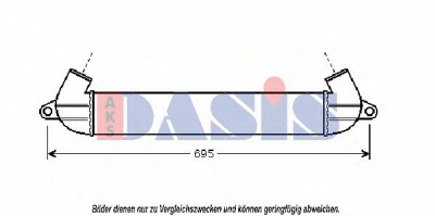 AKS DASIS 087003n -  Интеркулер